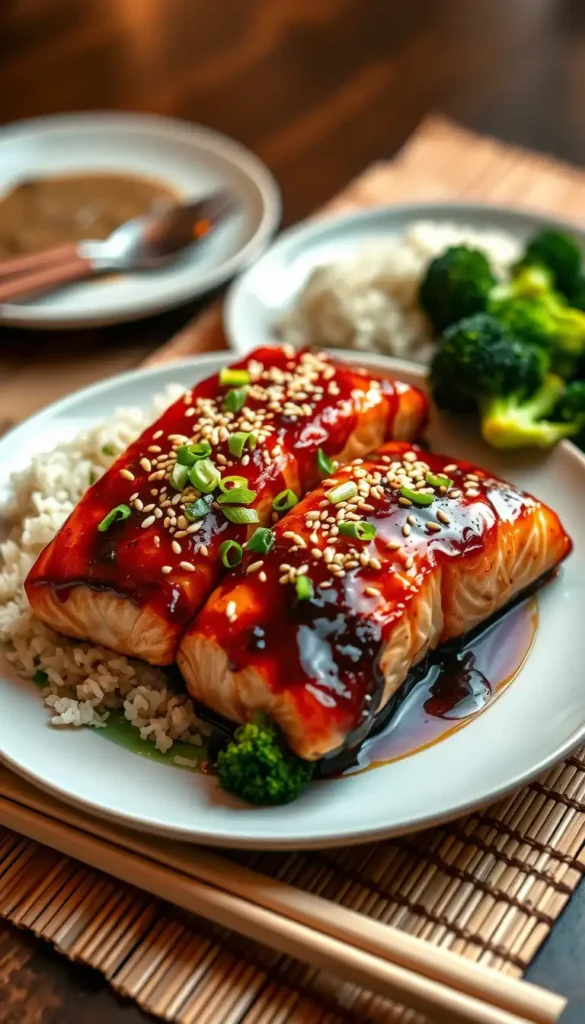 Teriyaki Glazed Salmon