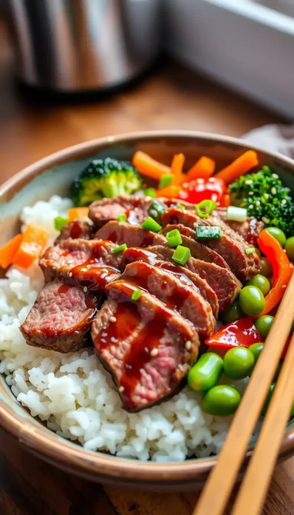Teriyaki Steak Bowl