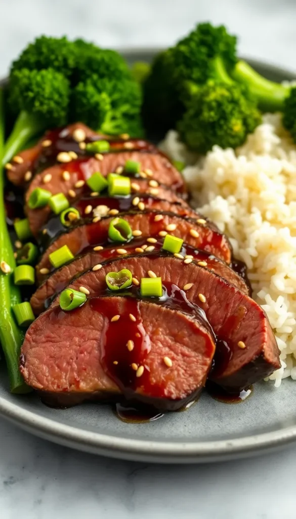 Teriyaki Top Round Steak
