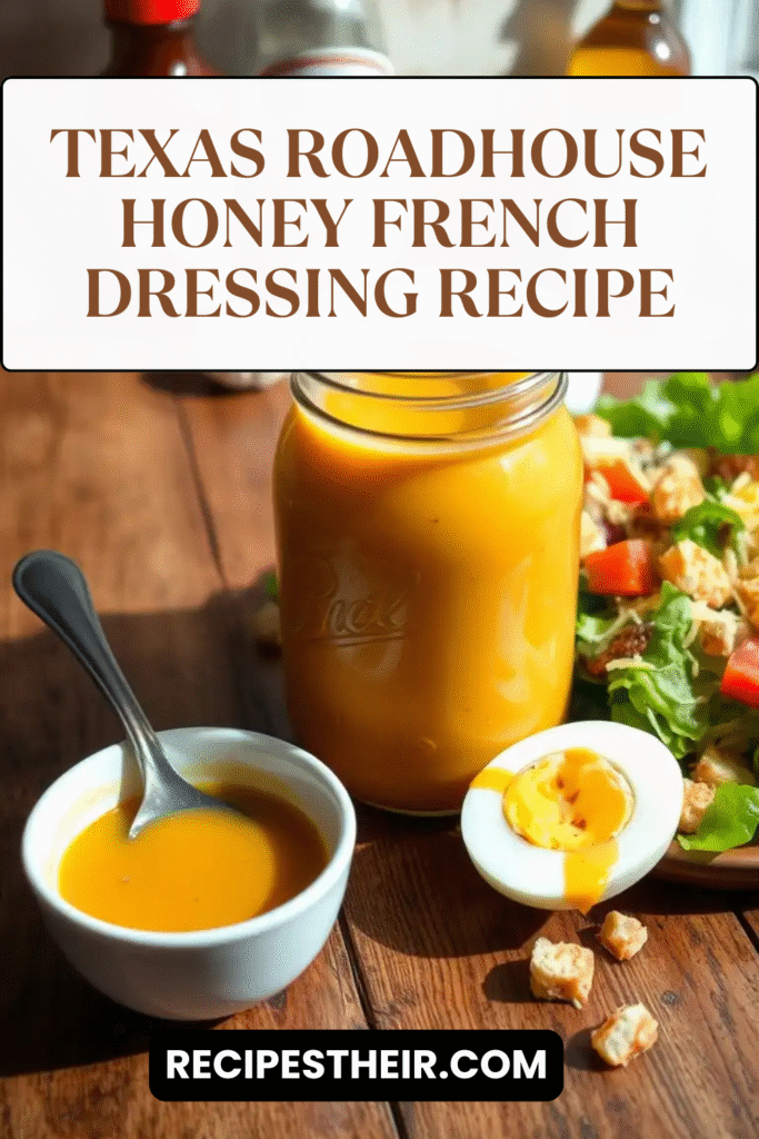 Texas Roadhouse Honey French Dressing Recipe (Copycat Recipe You’ll Love!)