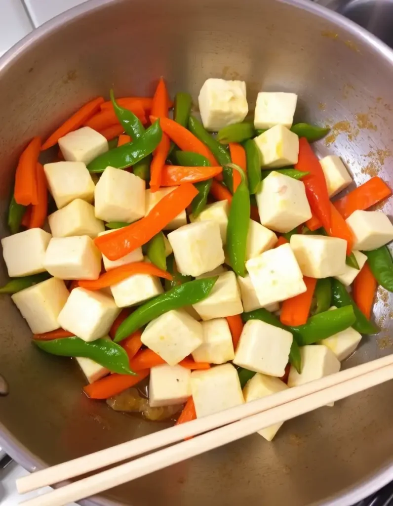 Tofu Veggie Stir Fry