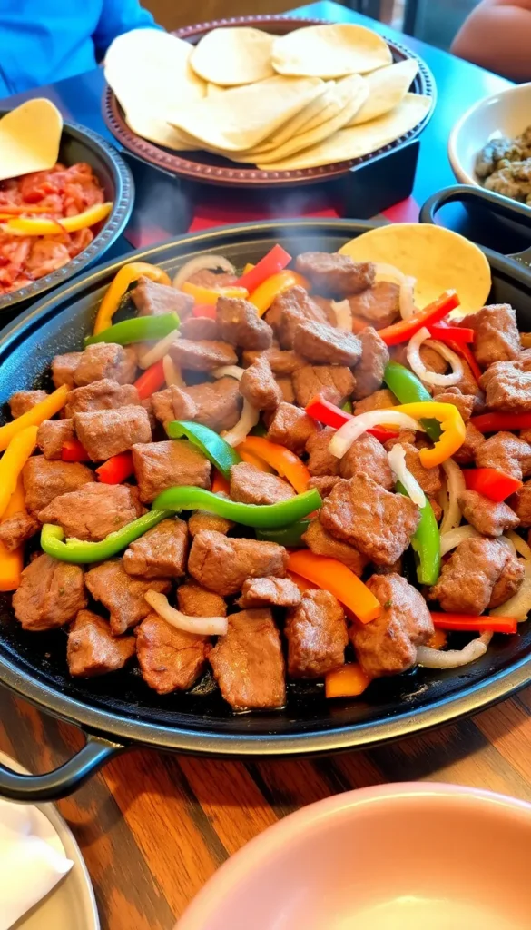 Top Round Steak Fajitas