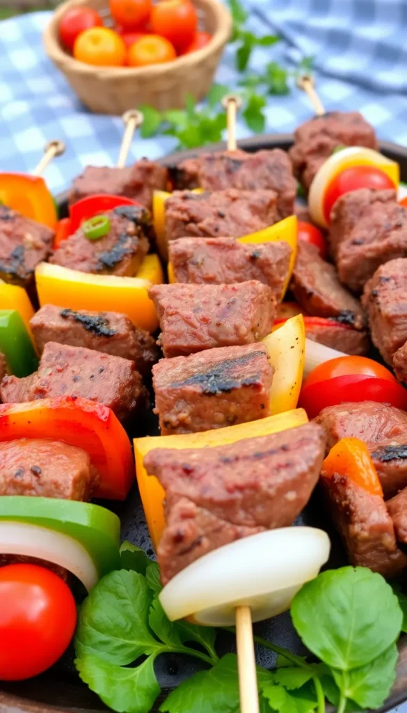 Top Round Steak Kabobs