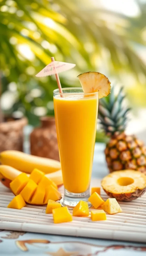 Tropical Banana Smoothie