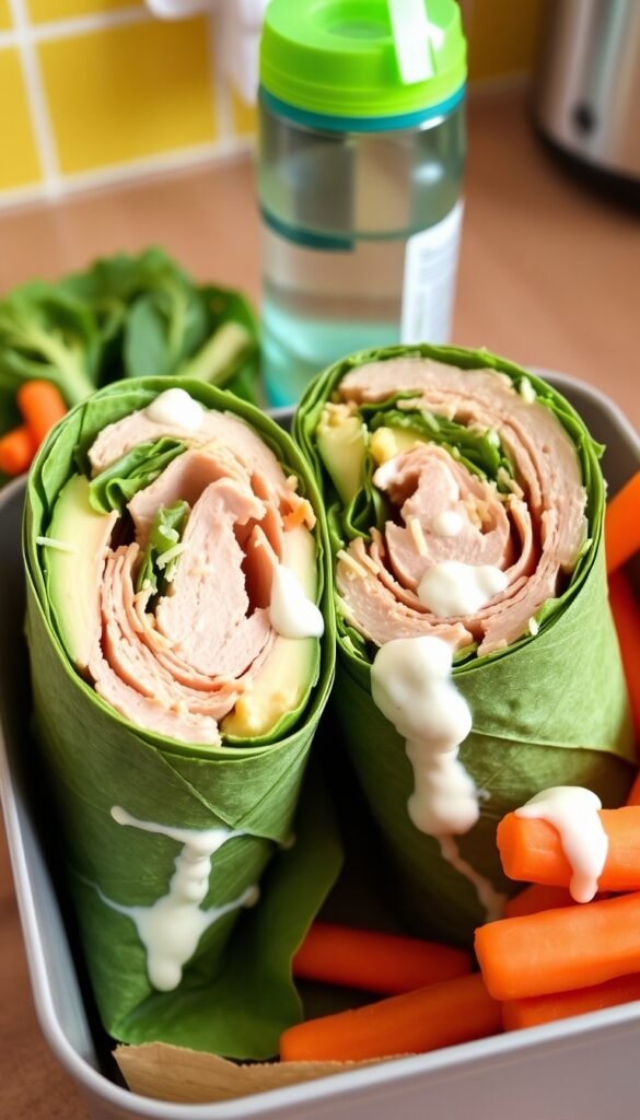 Turkey Avocado Ranch Wrap