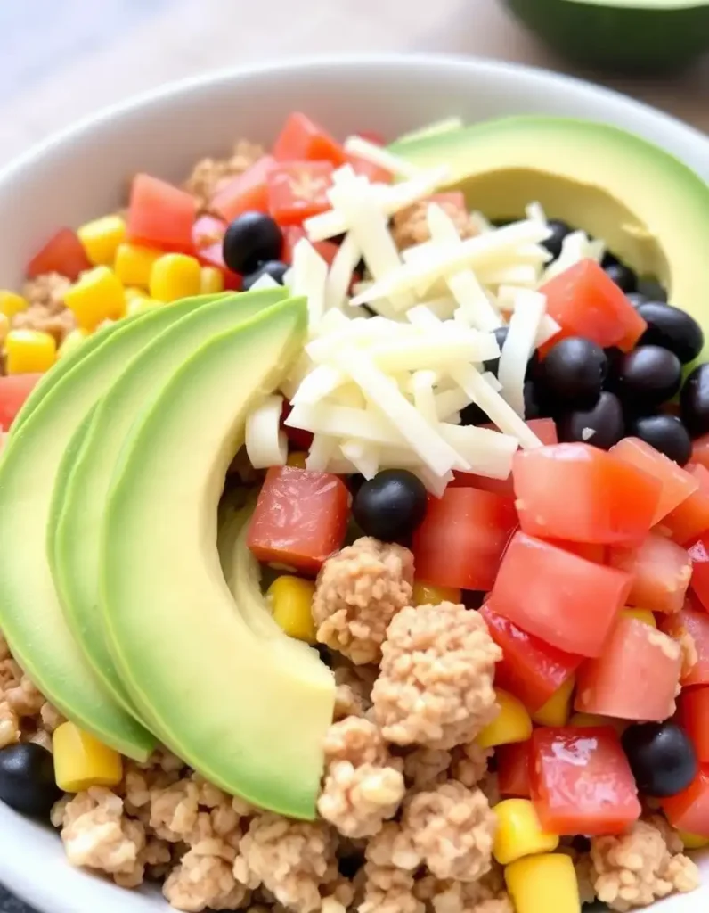 Turkey Taco Bowl