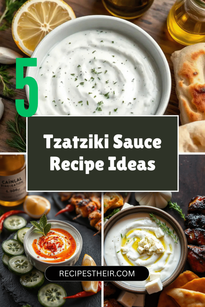 Tzatziki Sauce Recipe Ideas