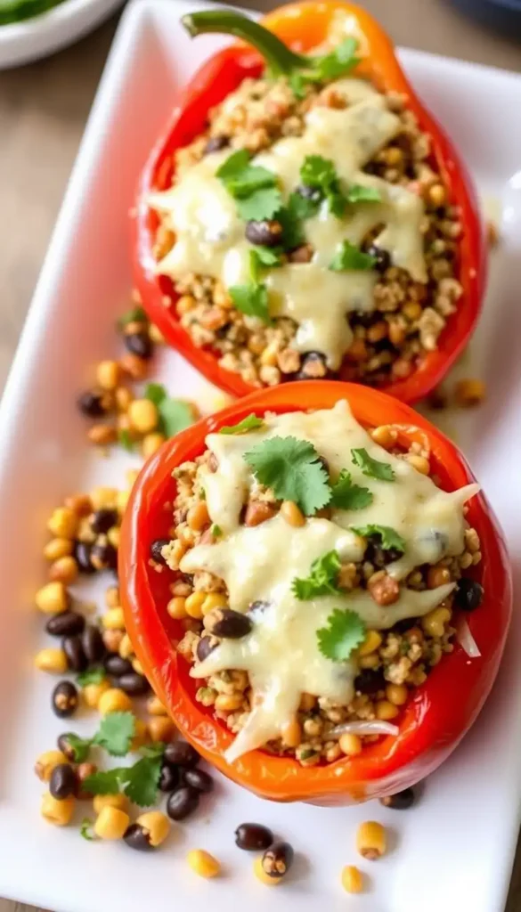 Vegetarian Stuffed Peppers