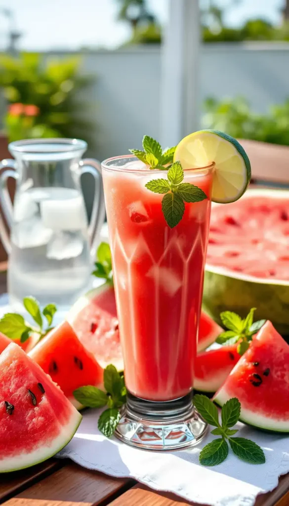 Watermelon Mint Hydration Smoothie