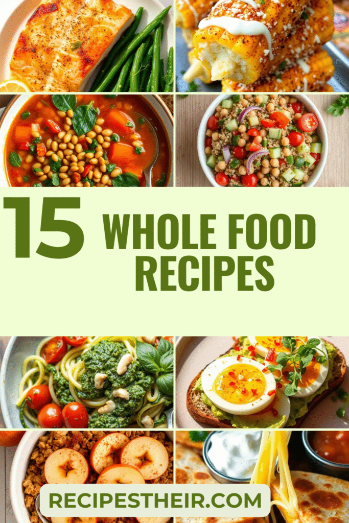 Whole Food Recipes
