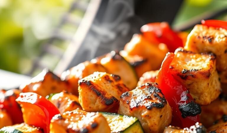 Chicken Kabobs on the Grill: A Flavorful BBQ Favorite