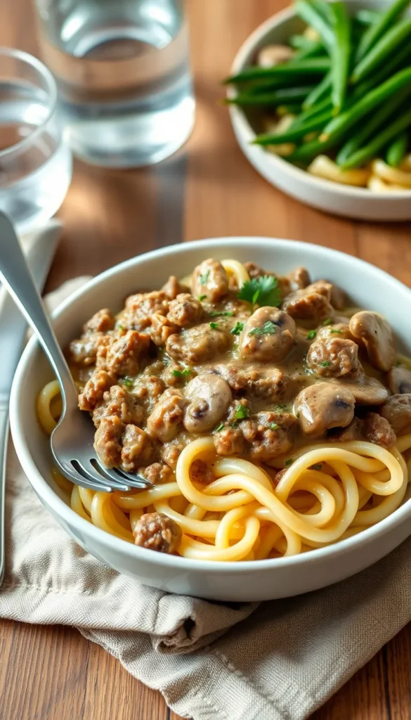 Why You'll Love This Ground Beef Stroganoff