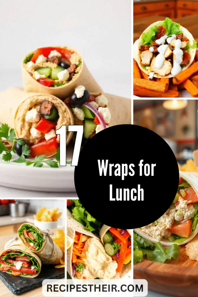 Wraps for Lunch