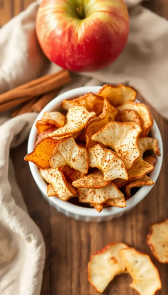 Air Fryer Apple Chips