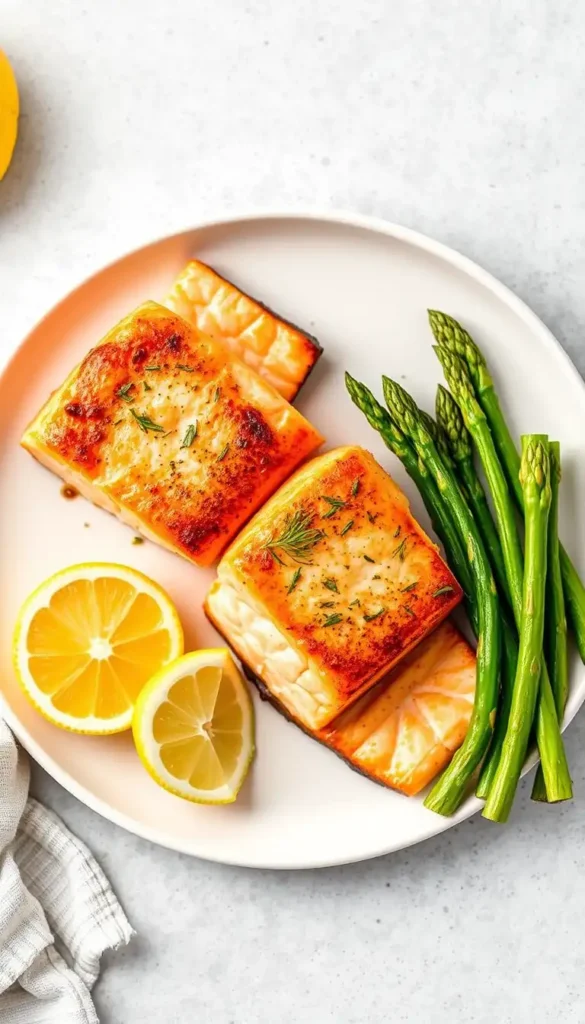 Air Fryer Salmon Fillets