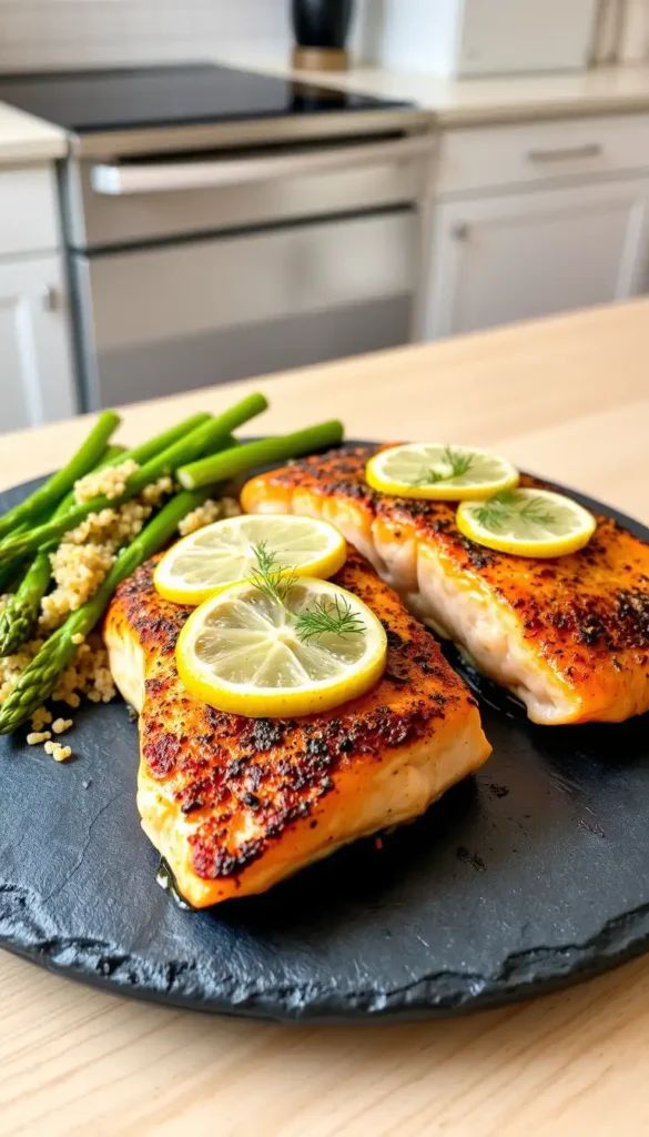Air Fryer Salmon Fillets