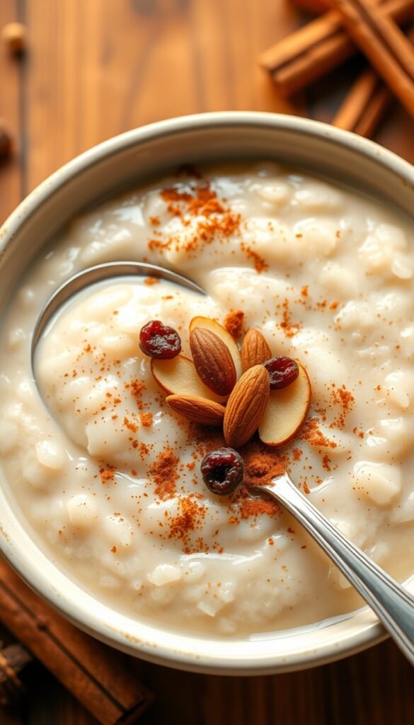 Almond Milk Rice Pudding