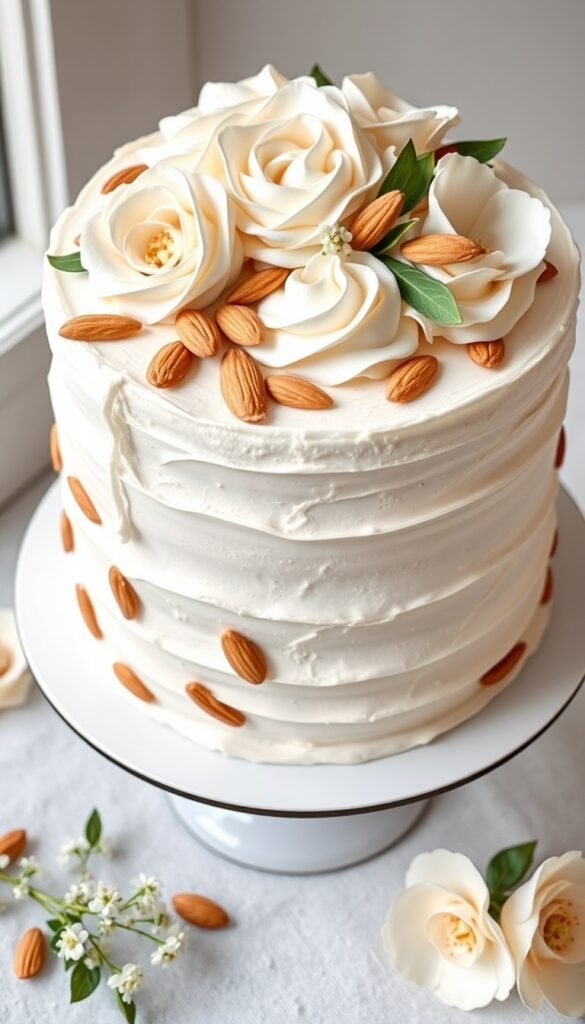 Almond Wedding Cake