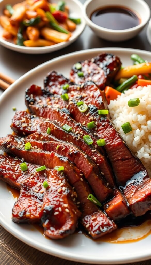 Asian-Style Marinated Flank Steak