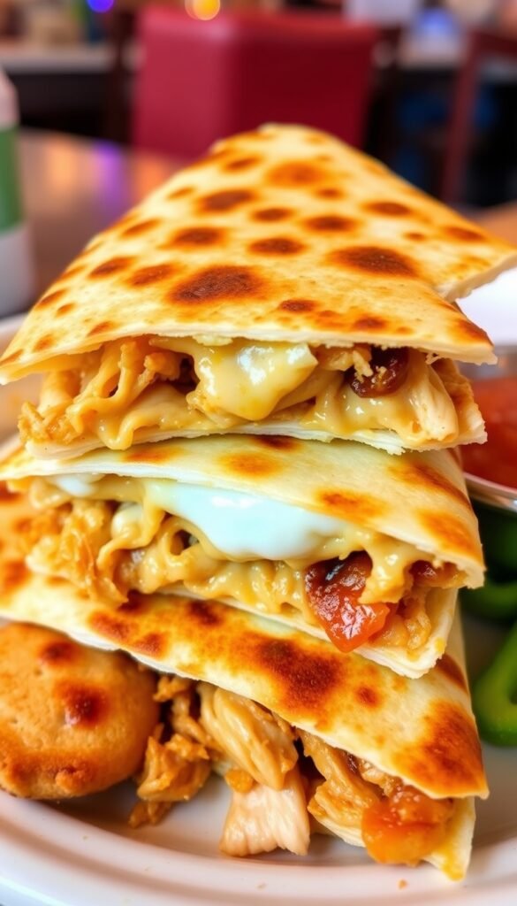BBQ Chicken Quesadillas