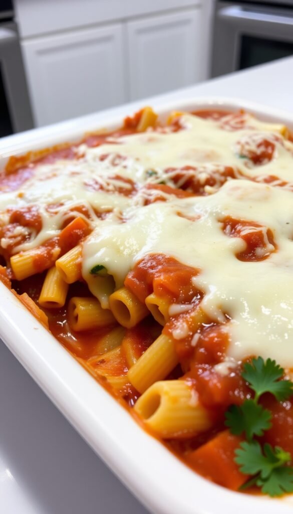 Baked Ziti with Hidden Veggies