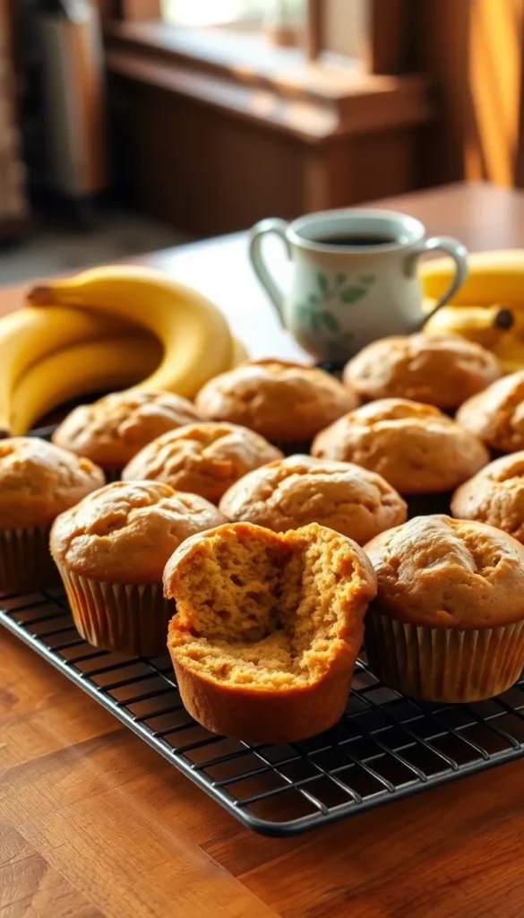 Banana Muffins (Healthy Grab-and-Go Breakfast)