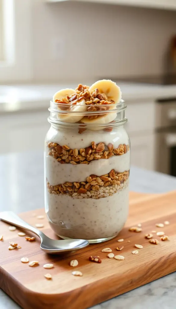 Banana Overnight Oats