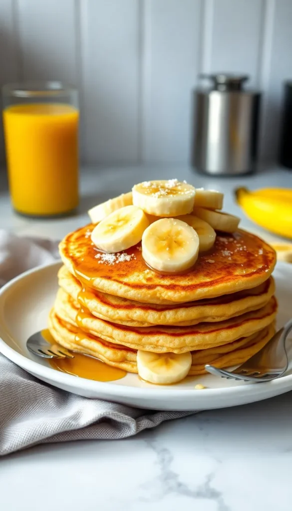 Banana Pancakes (3-Ingredient Recipe)