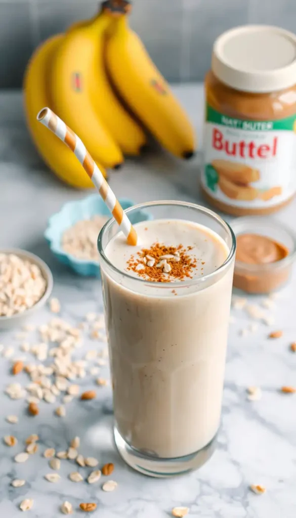 Banana Peanut Butter Smoothie