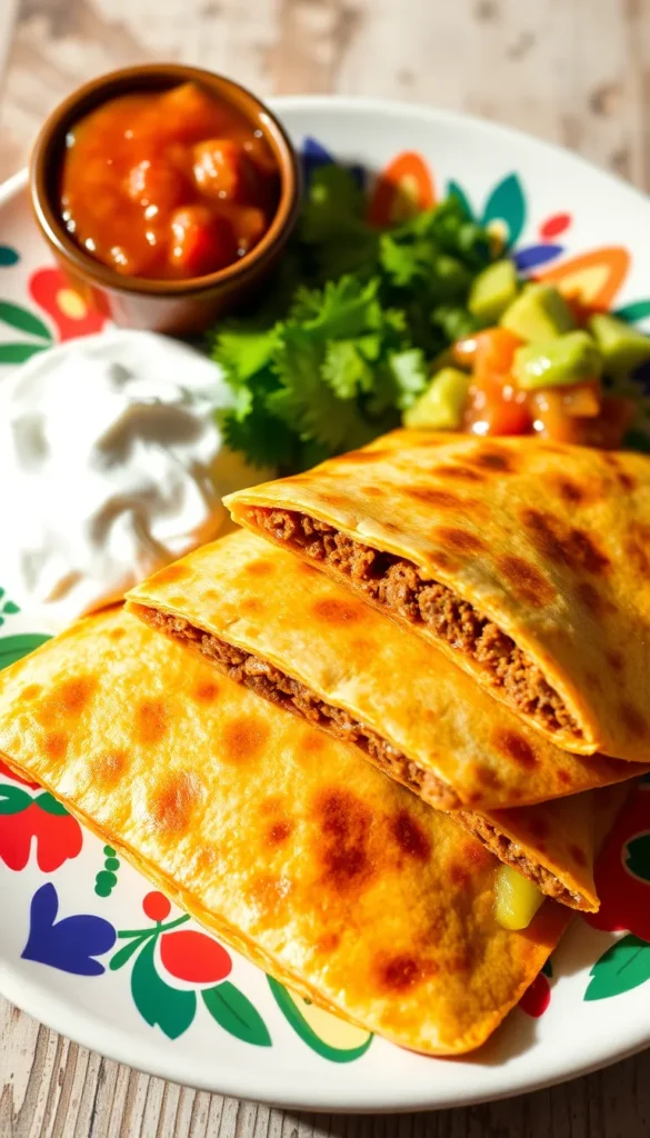 Beef Quesadillas