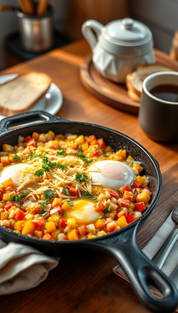 Bell Pepper and Egg Breakfast Skillet