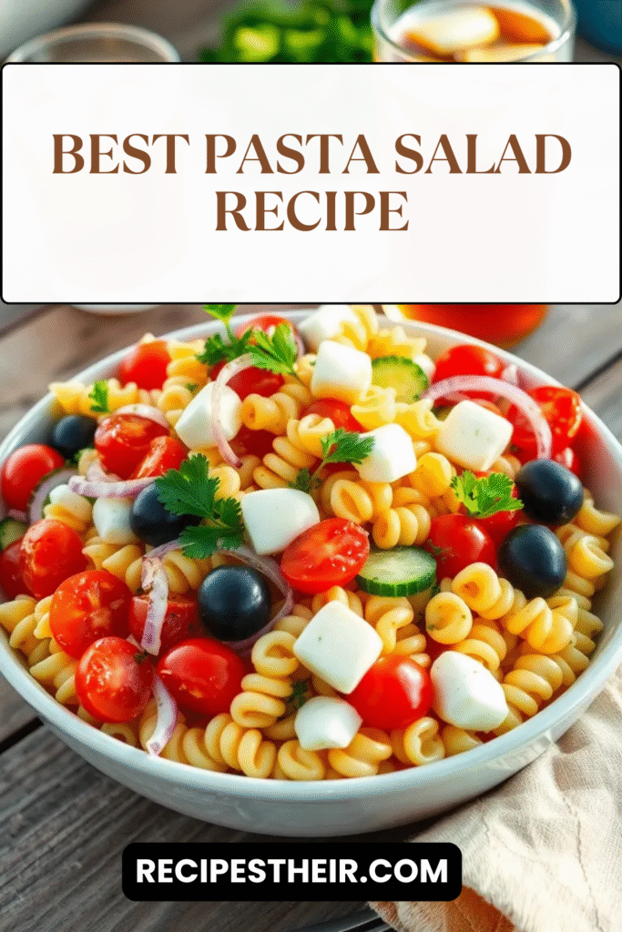 Best Pasta Salad Recipe