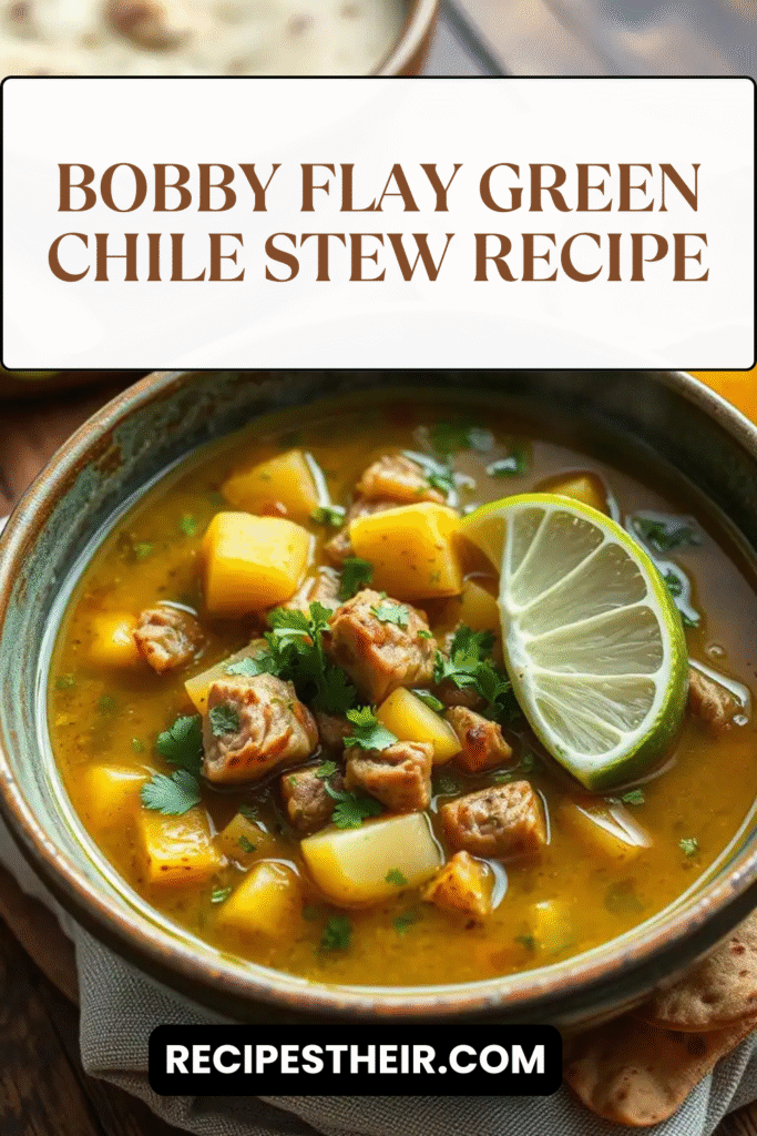 Bobby Flay Green Chile Stew Recipe