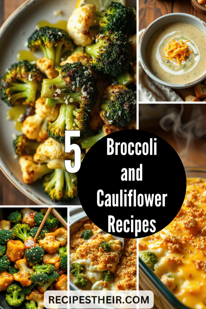 Broccoli and Cauliflower Recipes