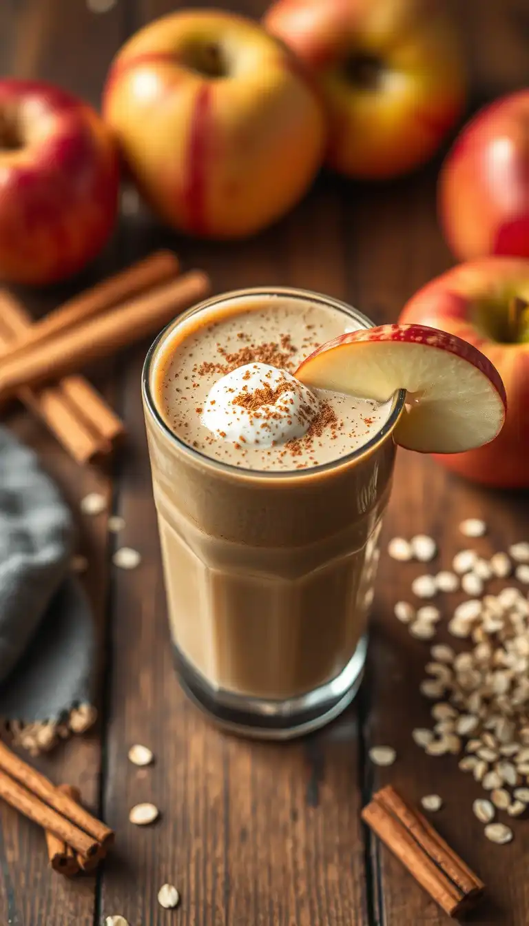 Caramel Apple Pie Shake