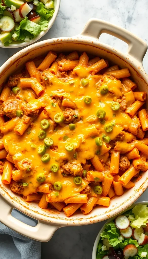 Cheeseburger Casserole