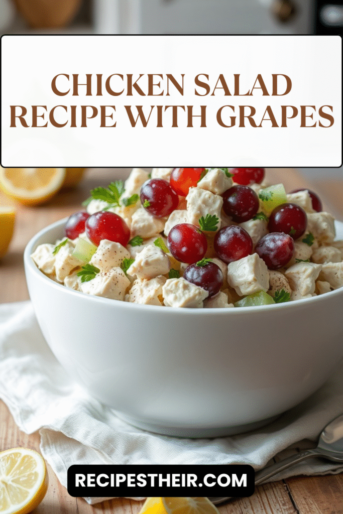 Chicken Salad Recipe with Grapes