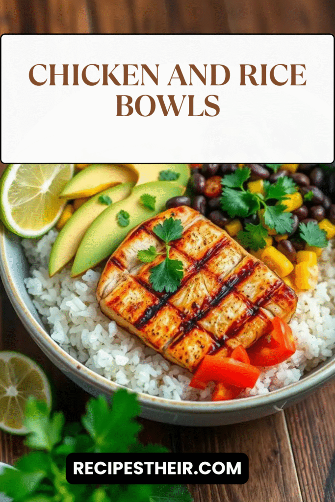 Chicken and Rice Bowls