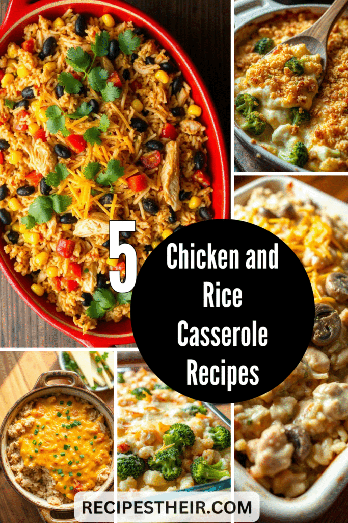 Chicken and Rice Casserole Recipes
