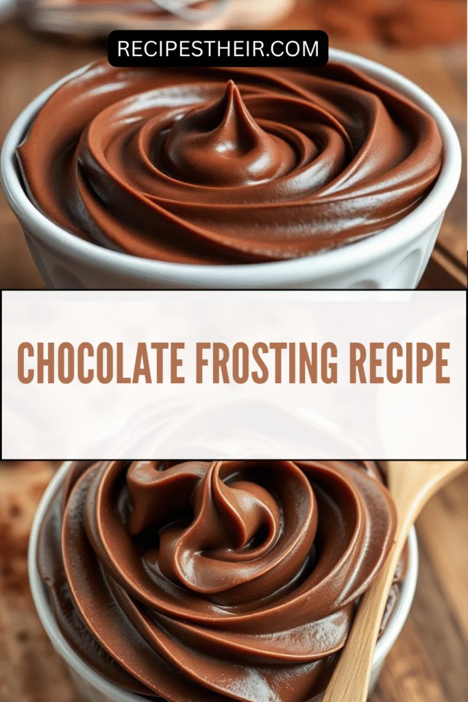 Chocolate Frosting Recipe