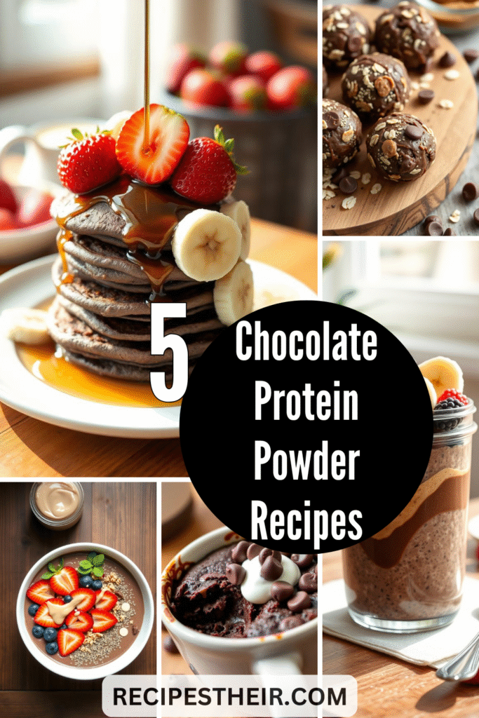 Chocolate Protein Powder Recipes