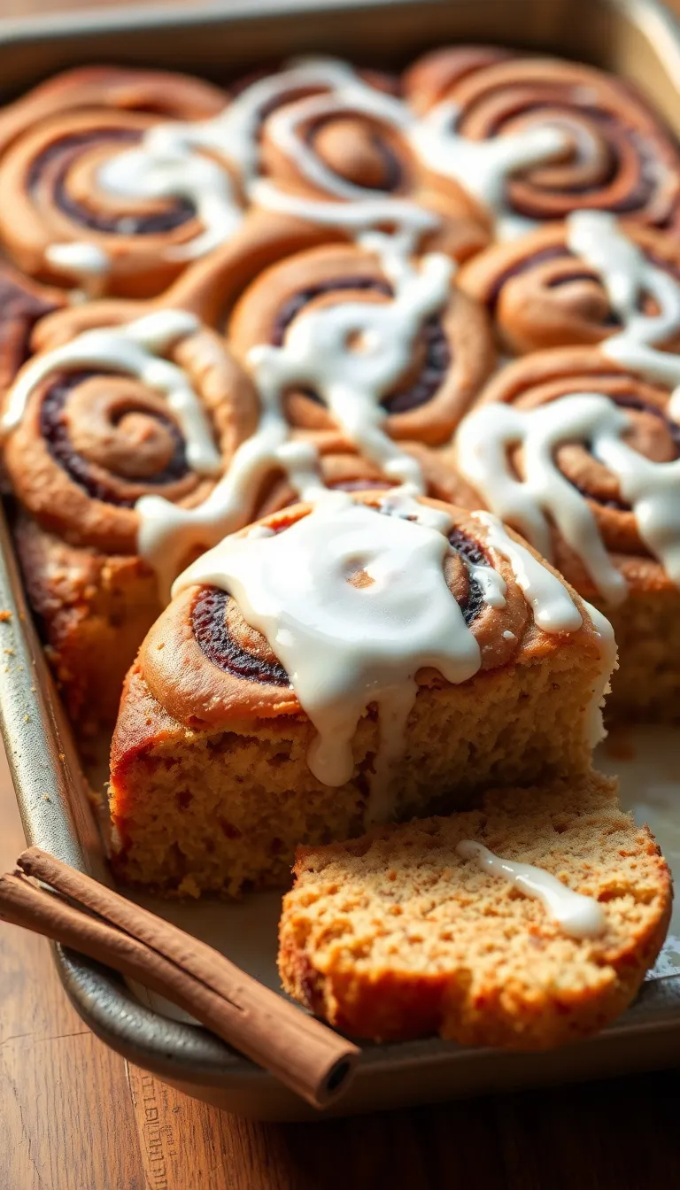 Cinnamon Roll Cake