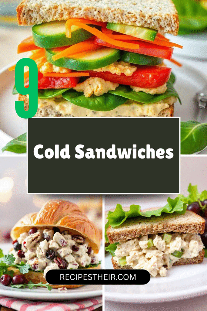 Cold Sandwiches