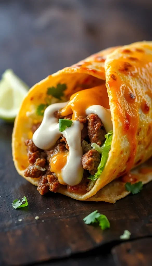 Copycat Cheesy Gordita Crunch