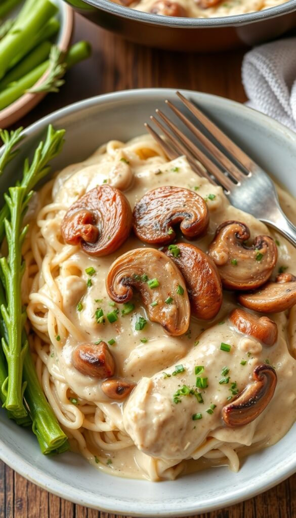 Creamy Mushroom Chicken