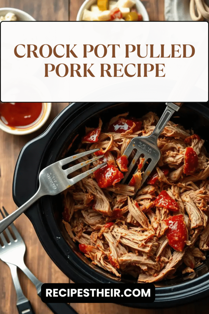 Crock Pot Pulled Pork Recipe