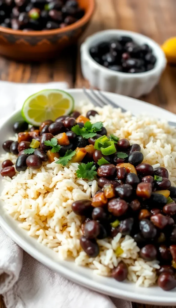 Cuban Black Beans and Rice (Moros y Cristianos)