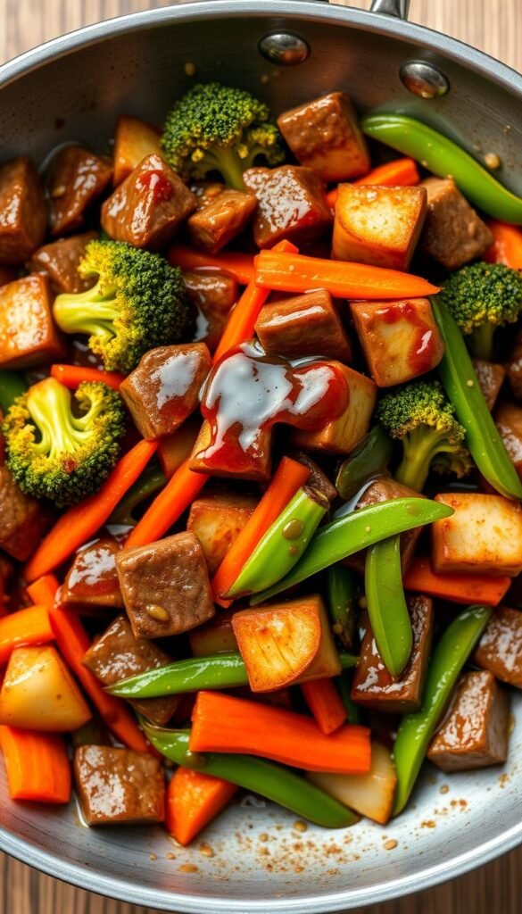 Cube Steak Stir Fry