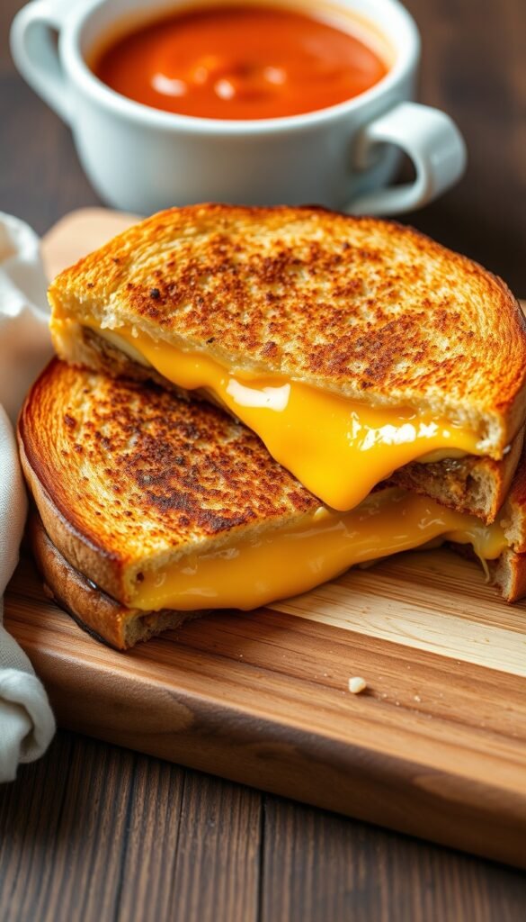 Easy Air Fryer Grilled Cheese