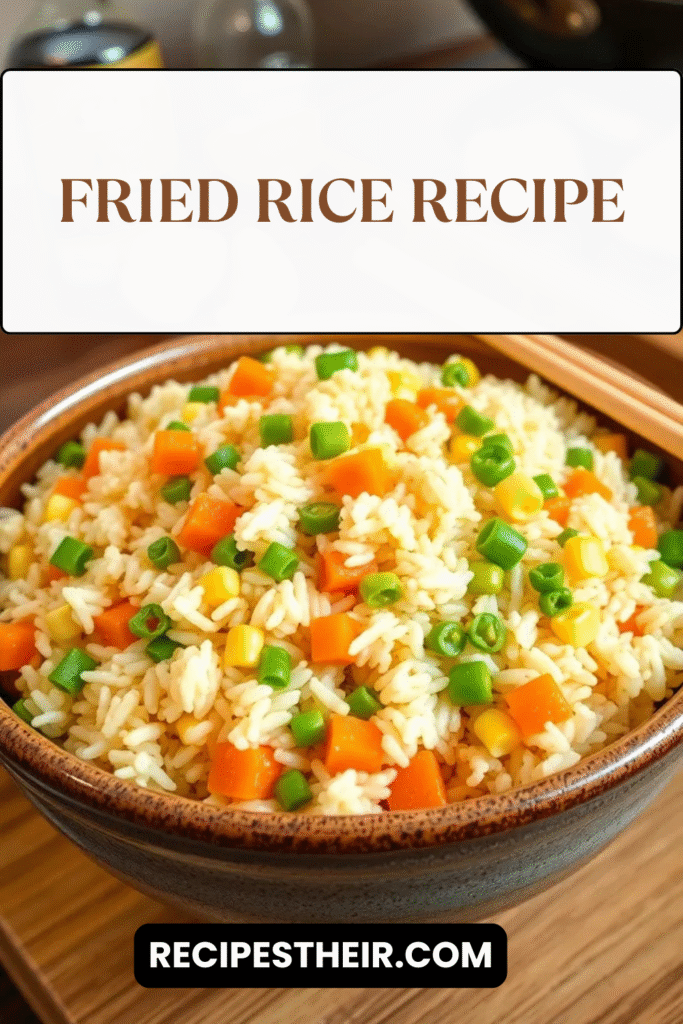 Fried Rice Recipe